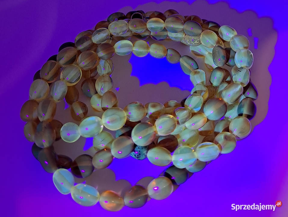 Korale z bursztynu BURSZTYN bałtycki barok Korale