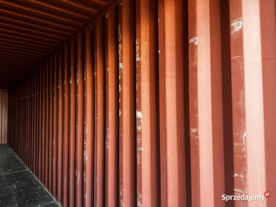 KONTENER MORSKI 40 HC ONE WAY NOWY Magazyn dolnośląskie Wrocław