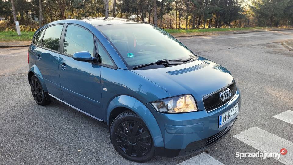 AUDI A2 14B OPŁACONY KLIMA ELEKTRYKA PIĘKNY STAN Końskie