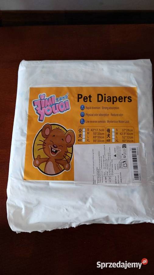 Pieluchy psa Dla psów Trzebnica