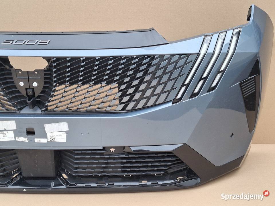 PEUGEOT 5008 III ZDERZAK PRZÓD PRZEDNI PDC LAMPY Bieleń