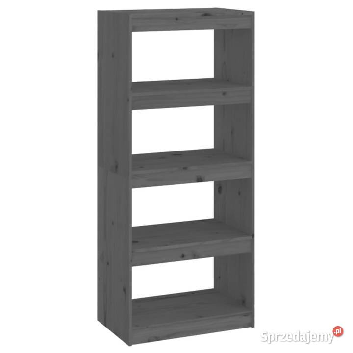 Regał na książkiprzegroda szary 60x30x1355 Warszawa