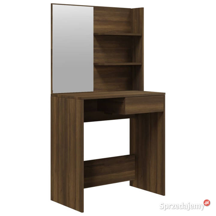 Toaletka z lustrem brązowy dąb 745x40x141 Warszawa sprzedam