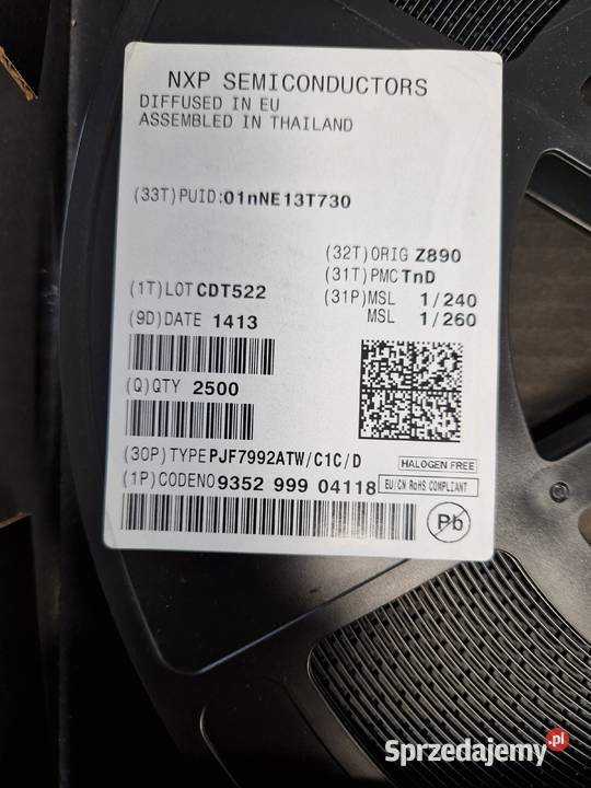 Znaczniki i transpondery NFCRFID PJF7992ATWC1CDJ