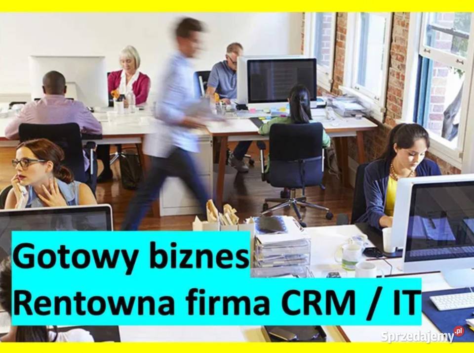 Dochowa firma CRM IT na sprzedaż Warszawa