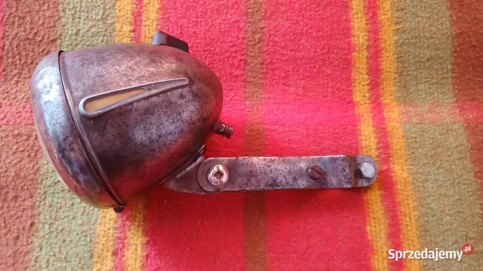Stara lampa rowerowa BALACO przedwojenna unikat lubelskie