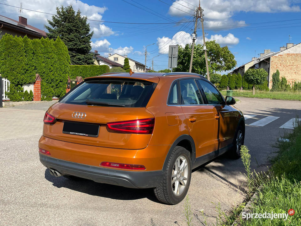 Audi Q3 20 TDI 177 Quattro Stronic Półskóry Navi nieuszkodzony Wysokie Mazowieckie