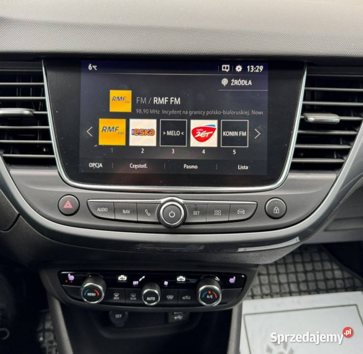 Opel Crossland X Pisemna Gwarancja 12 miesięcy manualna Opel sprzedam