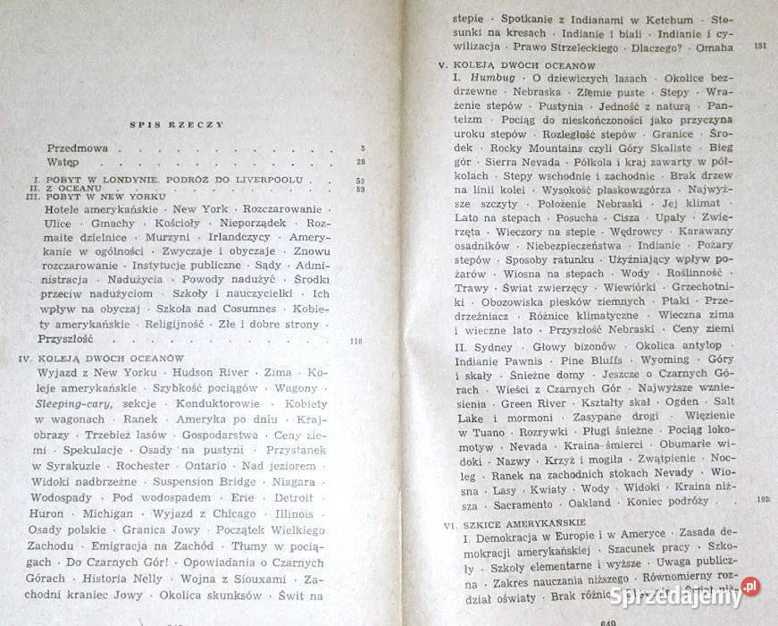 Listy z podróży do Ameryki Henryk Sienkiewicz Rok wydania 1956 Pozostałe Chełm