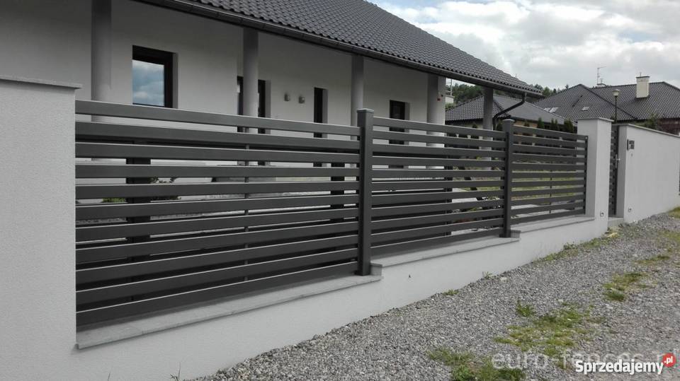 Ogrodzenie aluminiowe NOVO przesuwna Jasło