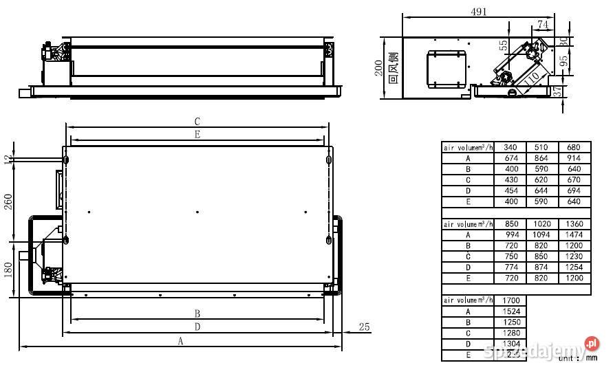 Klimakonwektor MECO DCMFP51WAK