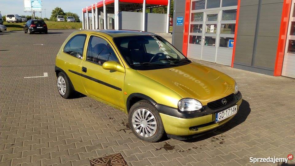 Opel Corsa B 10 12v 1998r MP3 Gdańsk