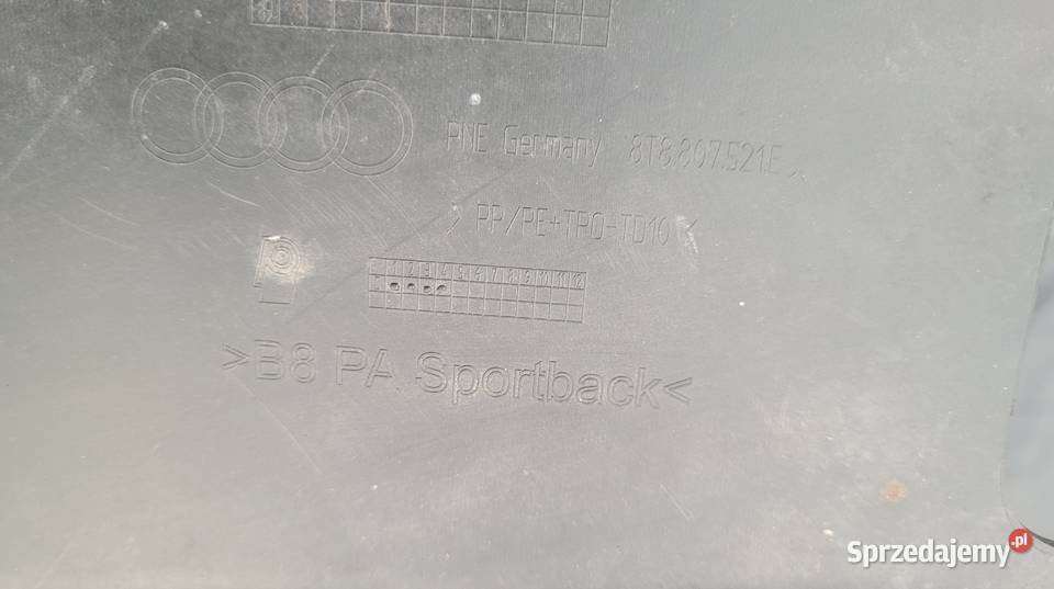 AUDI A5 8T LIFT SPORTBACK HOKEJ DOKŁADKA Ruda Śląska