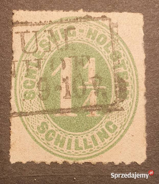 Znaczek SchleswigHolstein 1865 Mi 9 Wałbrzych
