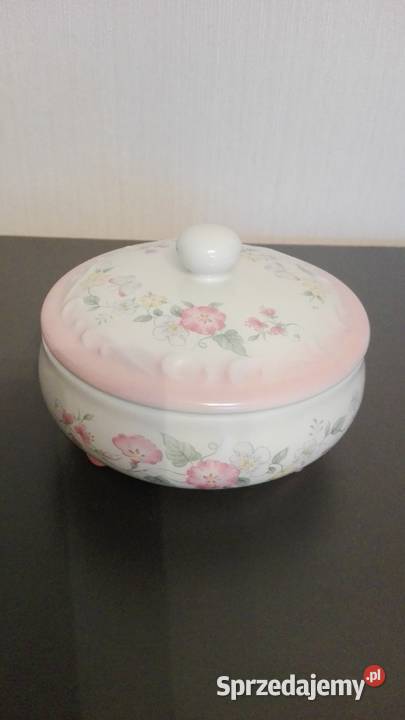 Szkatułka puzderko porcelana podlaskie Warpechy Stare sprzedam