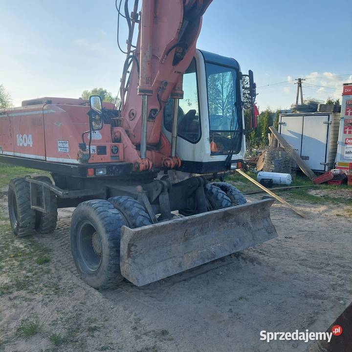 Koparka atlas 1604koparka kolowa Mieleszkowce Zalesiańskie