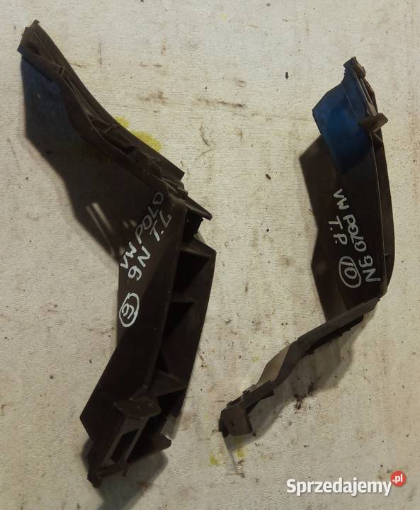 ŚLIZG ZDERZAKA PRAWY LEWY TYŁ VW POLO 9N osobowe Mielęcin