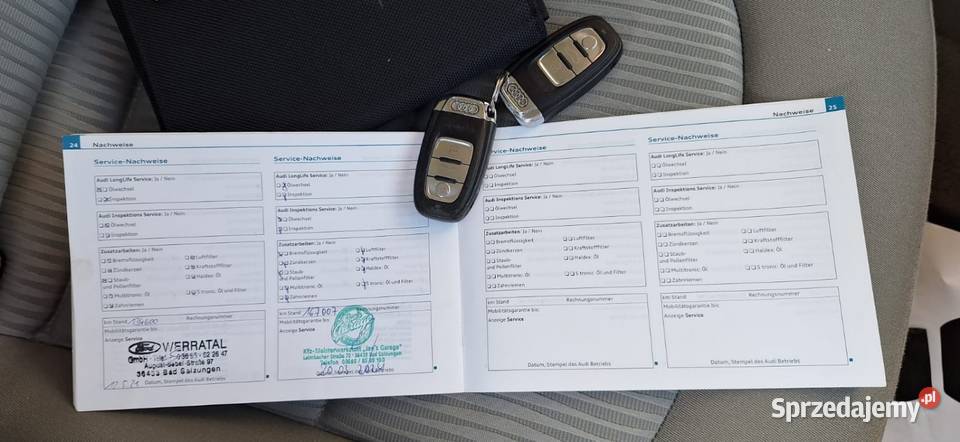 Audi A4 B8 Quattro 4x4 Przebieg 182 Wadowice