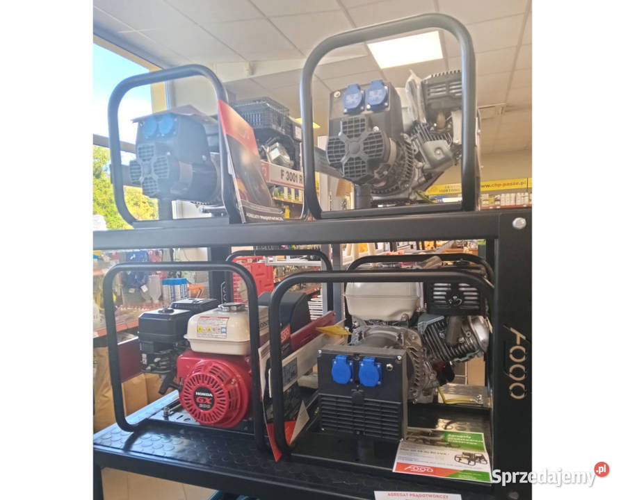 Agregat Fogo FH4001R Silnik Honda stabilizacja Parczew