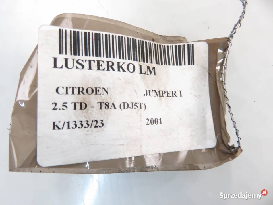LUSTERKO LEWE CITROEN JUMPER I 5 PIN