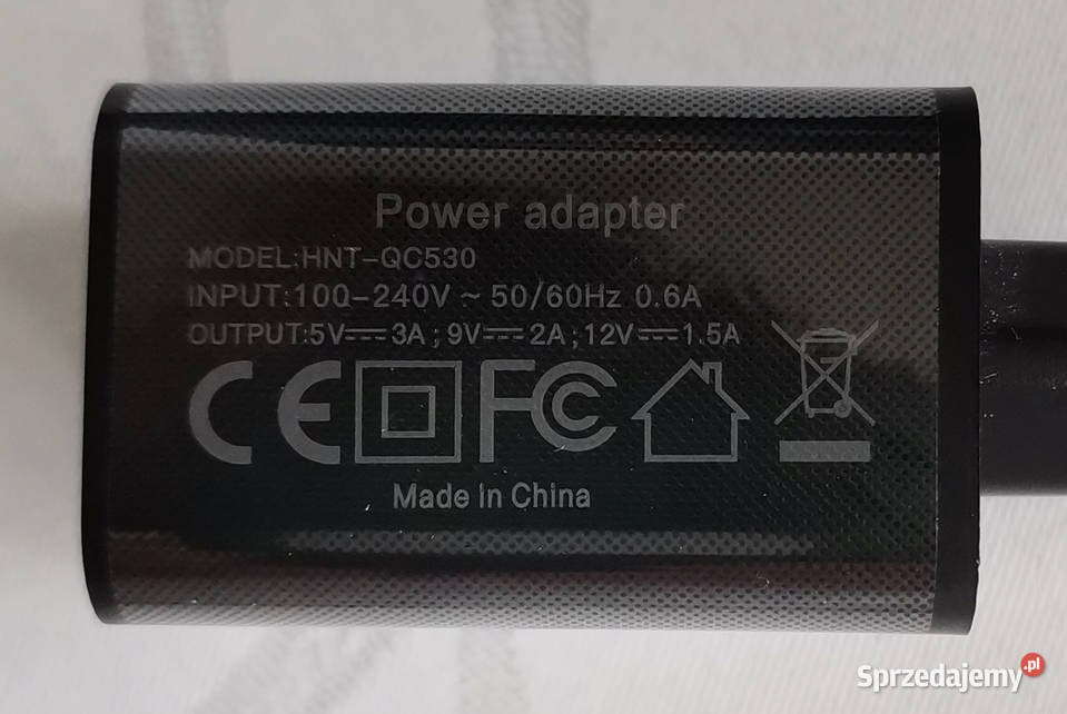 pół ceny Uniwersalna ładowarka QC 30 HNTQC530 Warszawa