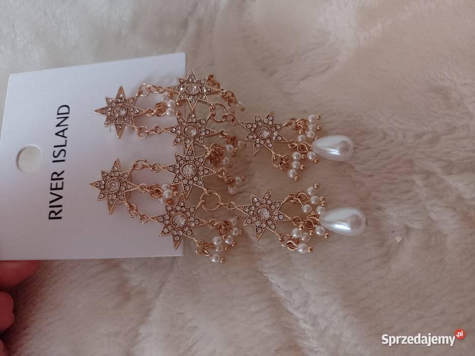 RIVER ISLANDDługieBogato zdobione kolczyki Dla kobiet Kraków sprzedam