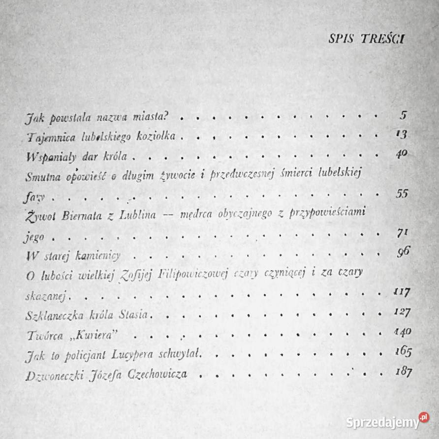 Szklaneczka Króla Stasia Józef Zięba Chełm