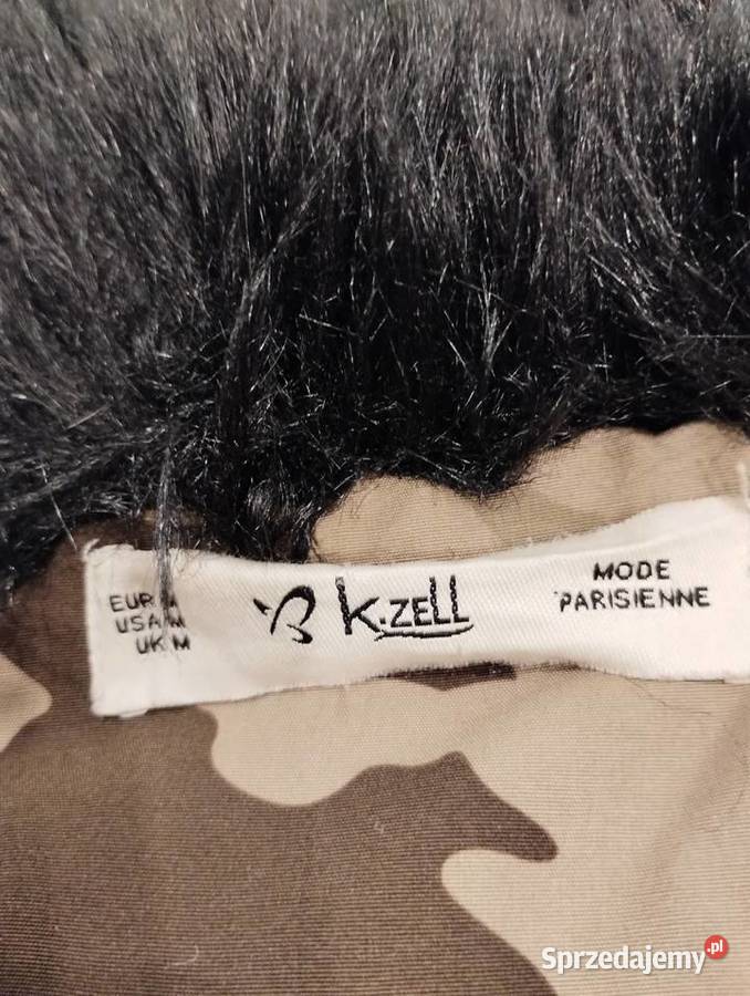 Kurtka z kapturem z futerkiem kzell rM kolorowy Hażlach