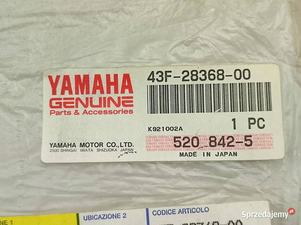 NAKLEJKA NA CZACHĘ YAMAHA XT 600 DUAL PURPOSE Emblematy
