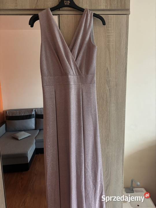 Długa sukni z rozcięciem Zamość