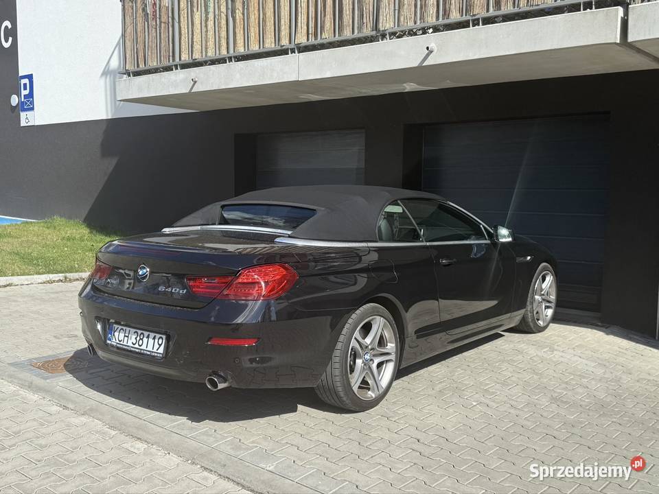 BMW 640d Cabrio lift zmiana podgrzewane fotele Chrzanów
