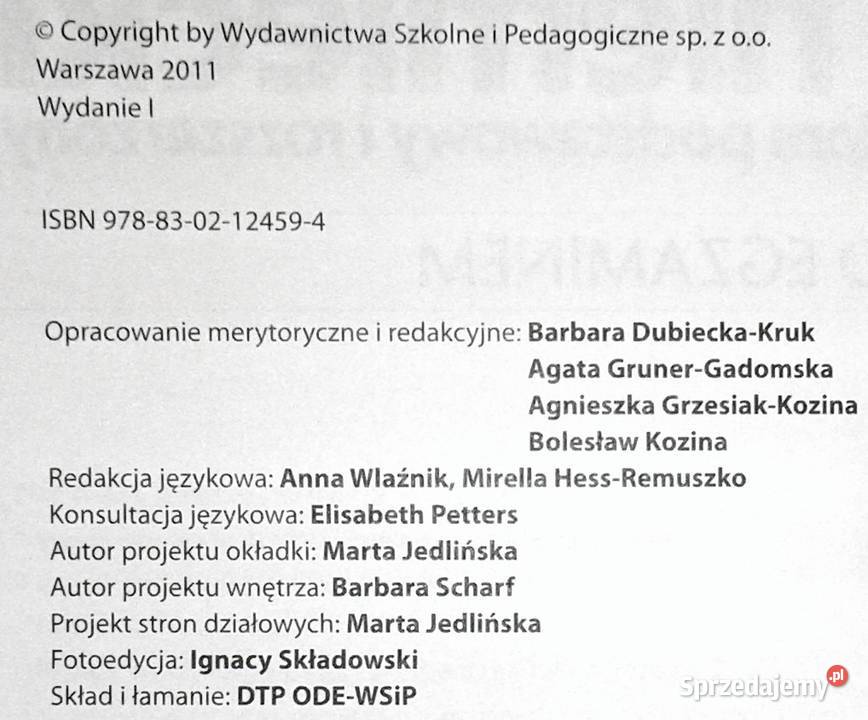 Egzamin gimnazjalny Język niemiecki Trening Pozostałe Chełm