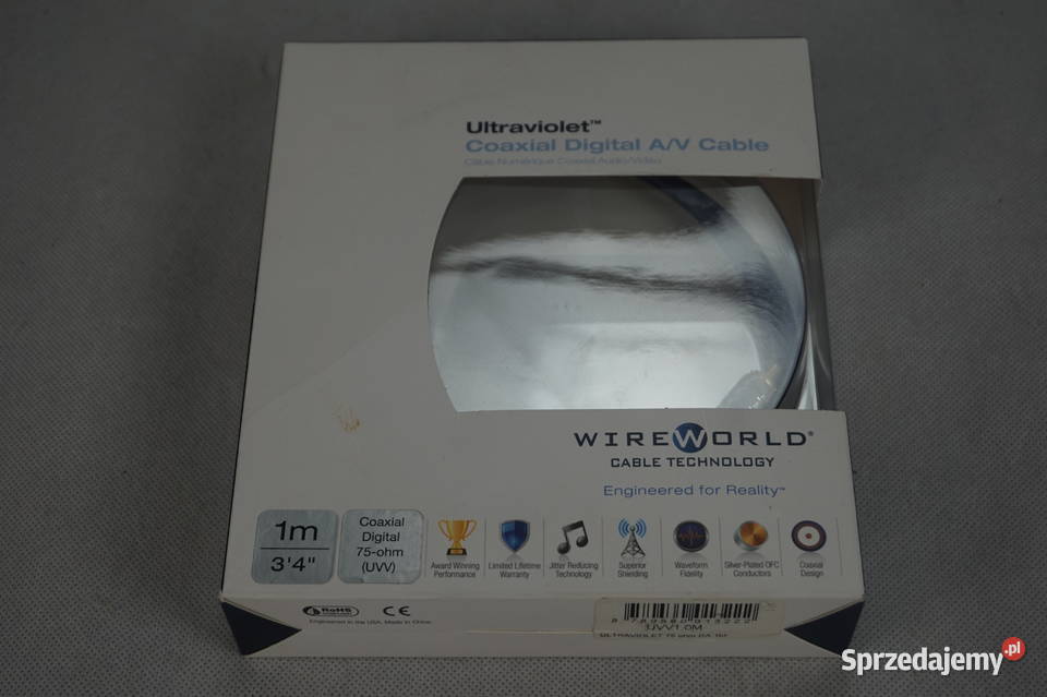 Kabel Coaxial RCA Wireworld Ultraviolet 8 UVV 1M Warszawa