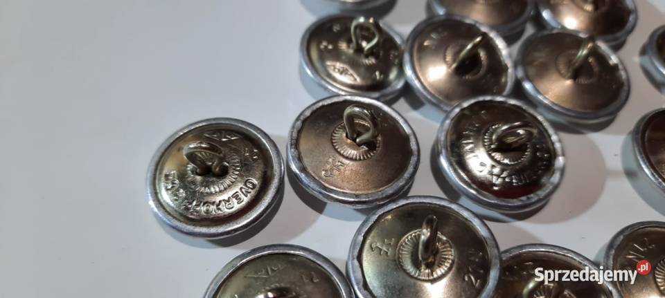 GUZIKI WOJSKOWE Niemcy groszek 20 sztuk Warszawa