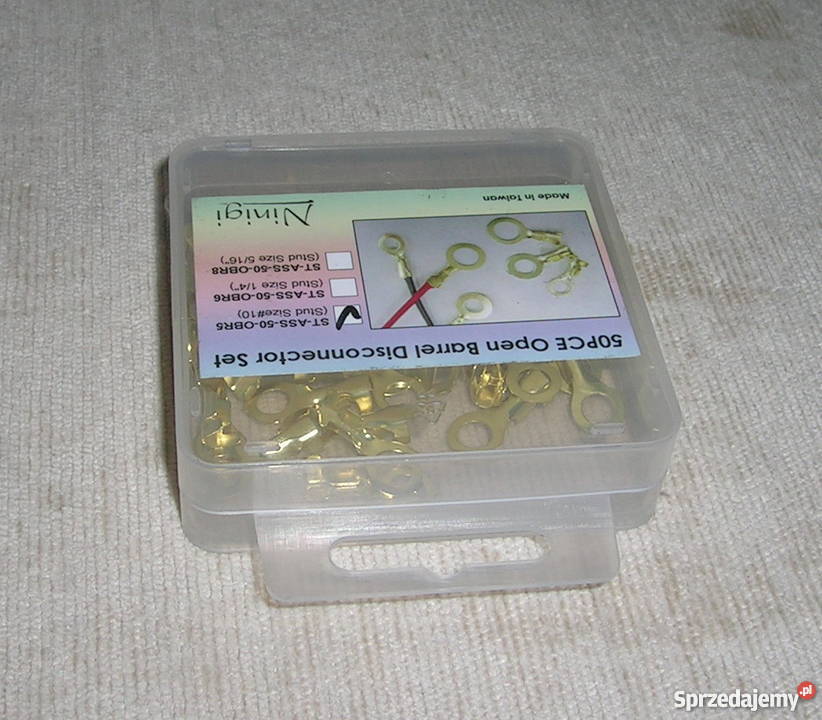 końcówki oczkowe M6 0515mm2 mosiądz 50 mazowieckie Wyszków