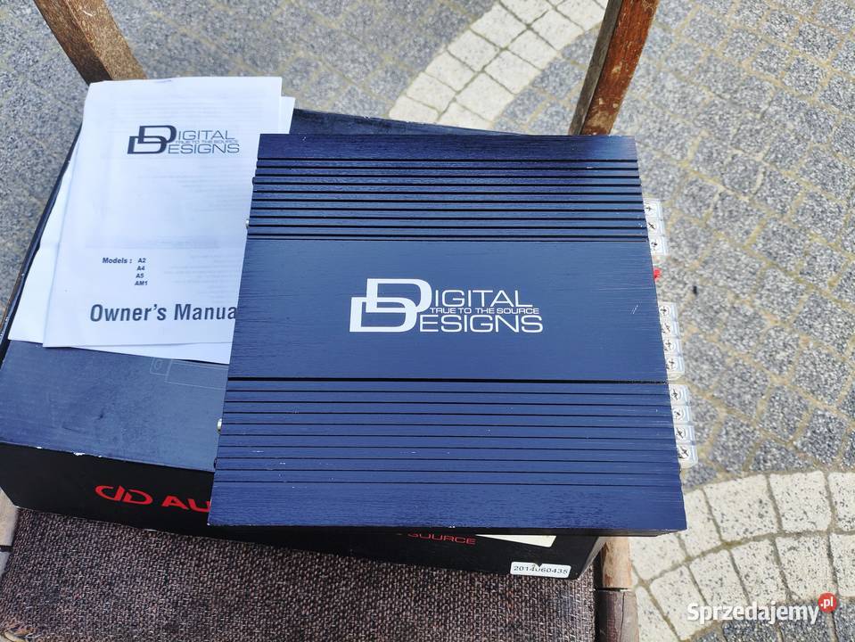 Wzmacniacz samochodowy 4 kanałowy Digital Niegowonice