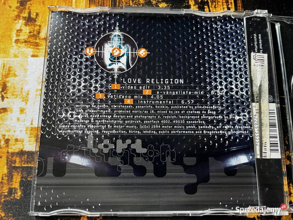 U96 Love Religion Happy Hardcore Hard Trance CD Błażejowice sprzedam
