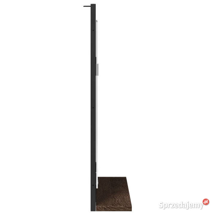 Lustro łazienkowe z półką brązowy dąb 50x12x60 mazowieckie Warszawa