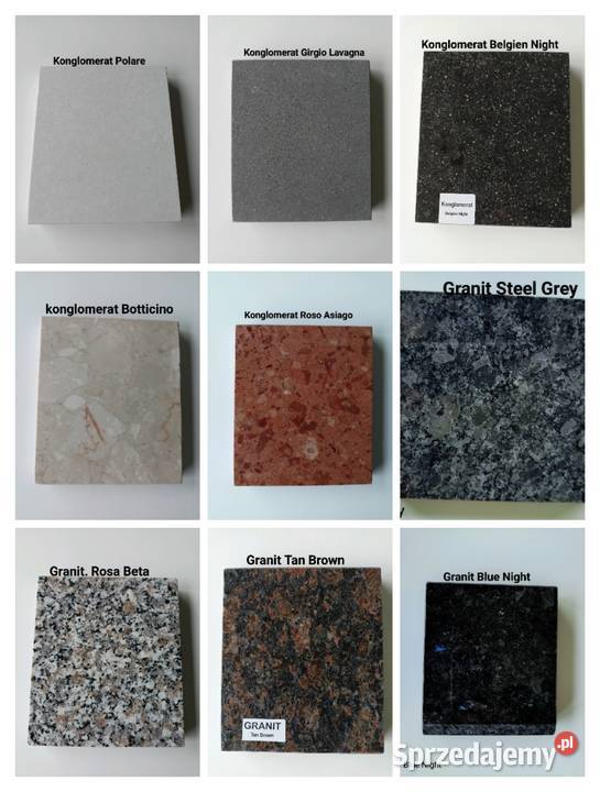 Parapety granitowe na wymiar sprzedam