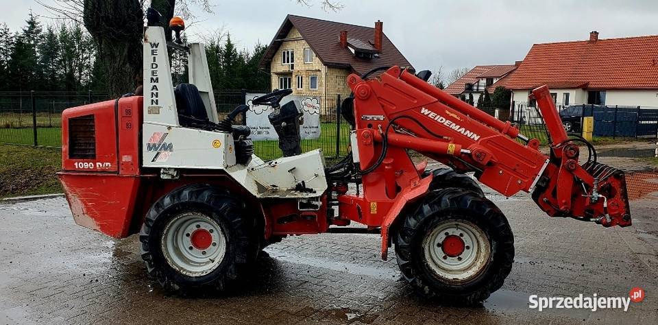 Weidemann 1090 teleskopowy Perkins Schaffer nieuszkodzony Ładowacze czołowe