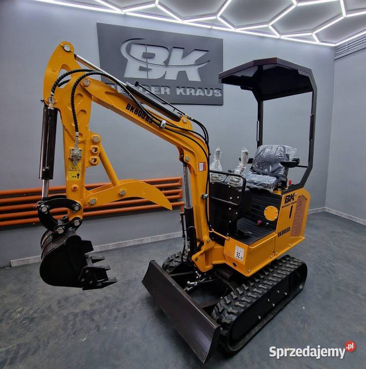 Mini Koparka Berger Kraus BK800BS skrętne ramie Nowy Sącz