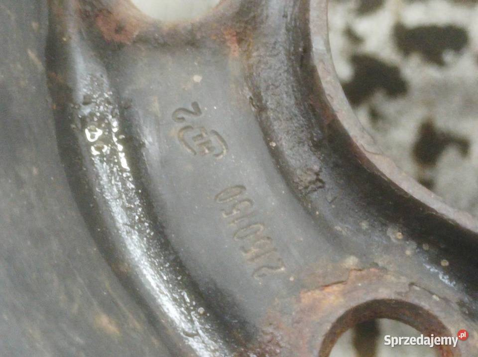 FELGA STALOWA R15 5X110 ET43 OC65MM 6JX15H2 OPEL