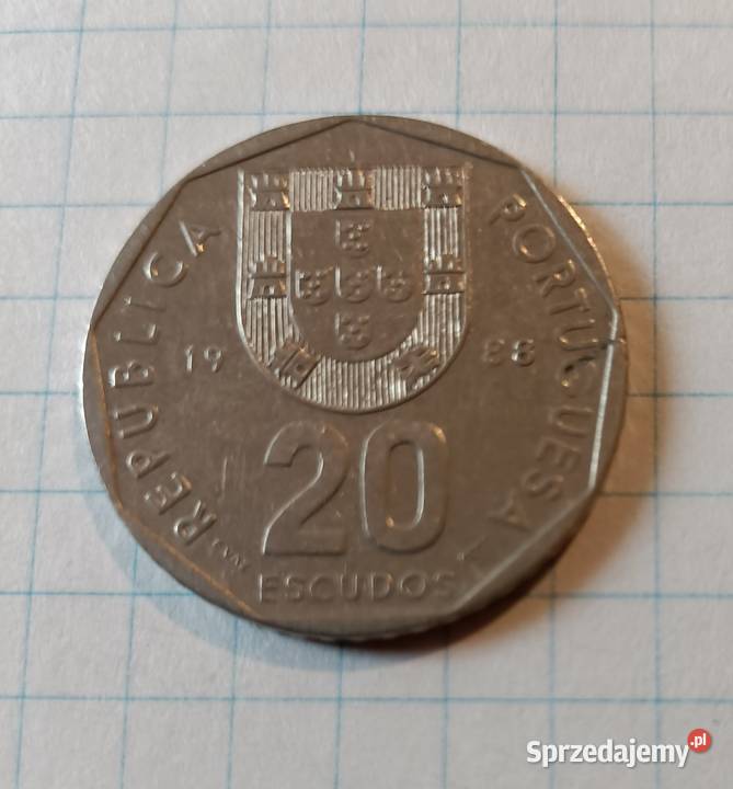20 ESCUDO ESCUDOS 1988 PORTUGALIA Piszczac