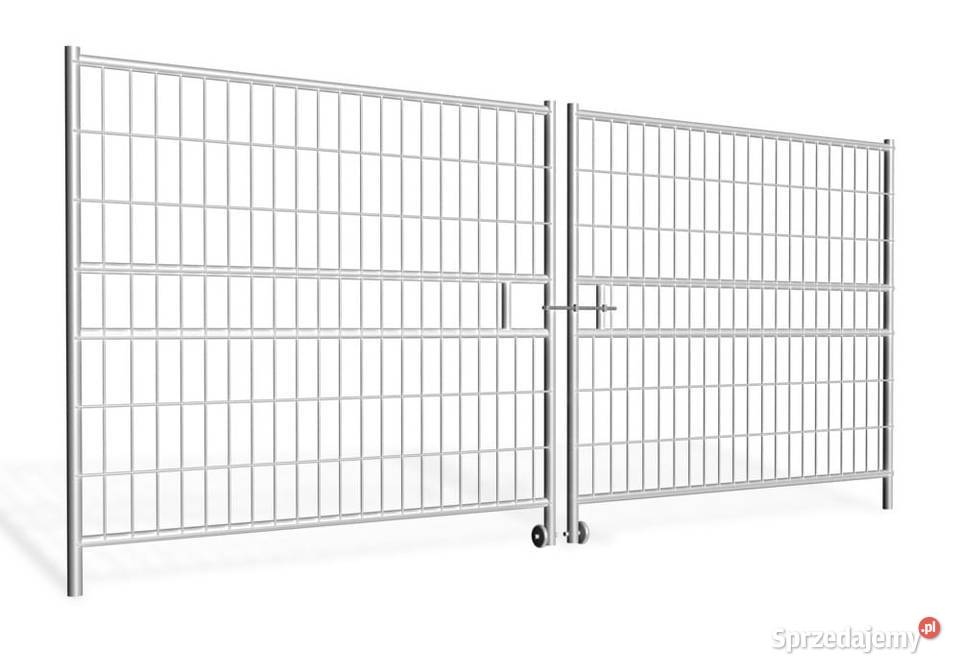 Brama dwuskrzydłowa ażurowa 44 m z ryglem i zachodniopomorskie Szczecin sprzedam