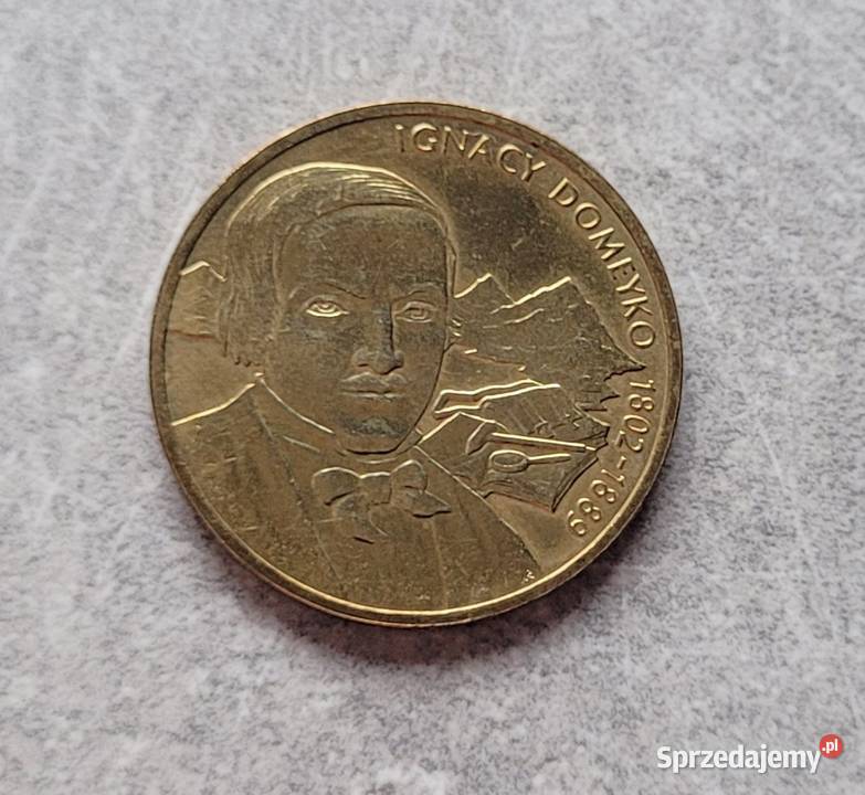 89 POLSKA 2 Złote 2007 r DOMEYKO Numizmatyka łódzkie Wola Kruszyńska