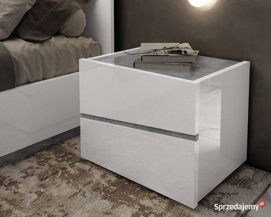 Zestaw do sypialni Kolekcja ELBA 167 biała podkarpackie Przemyśl