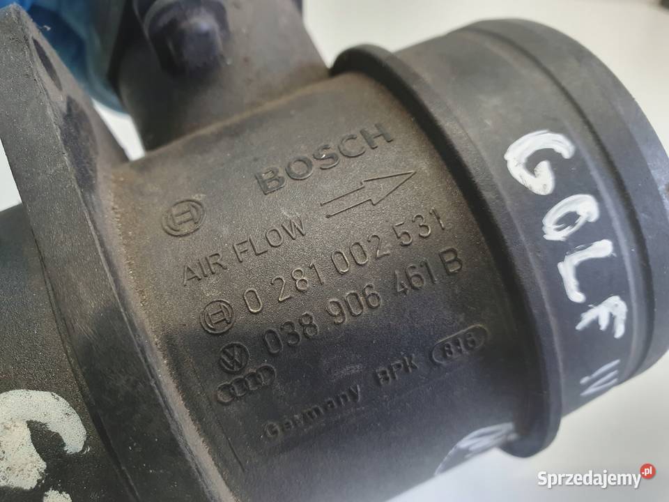 PRZEPŁYWOMIERZ VW Golf IV 19 TDI POWIETRZA Chełm