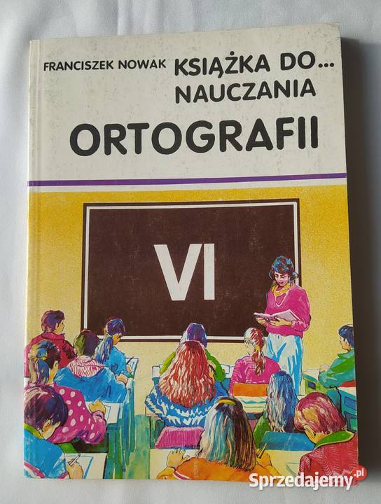 Książka do nauczania ortografii 6 Franciszek Hajnówka