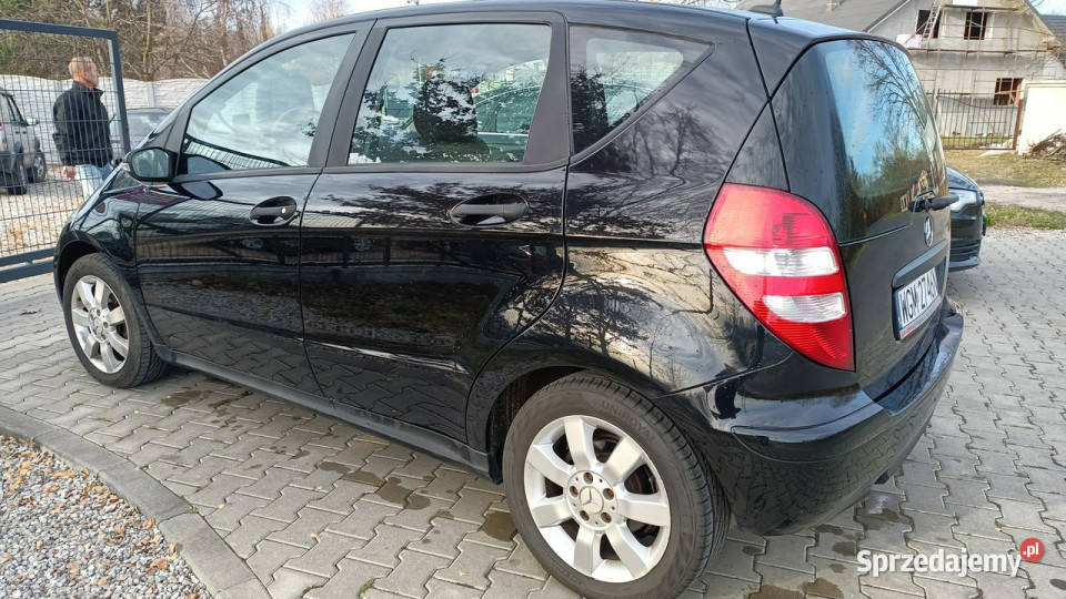 Mercedes A 180 Automat Ekonomiczny Bez rdzy W169 aluminiowe felgi mazowieckie Stare Budy