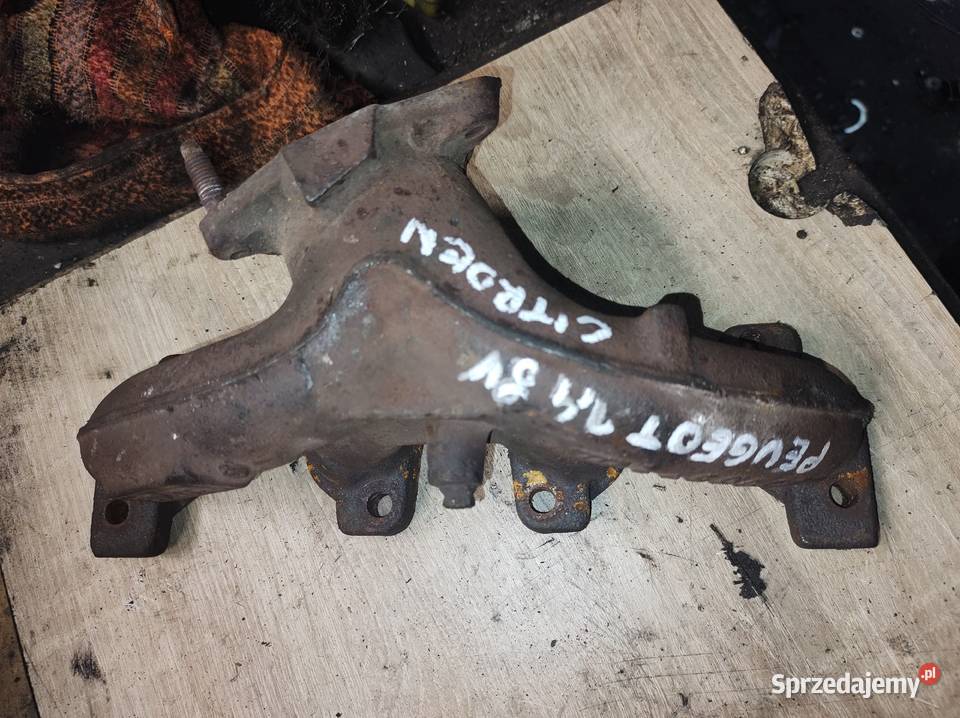 CITROEN PEUGEOT 14 8V kolektor wydechowy 16 8V Motoryzacja Kielce